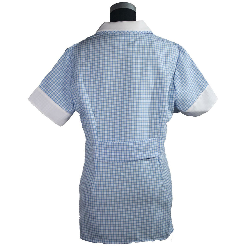 Delantal Chaqueta Ecclenan Tela Escocesa