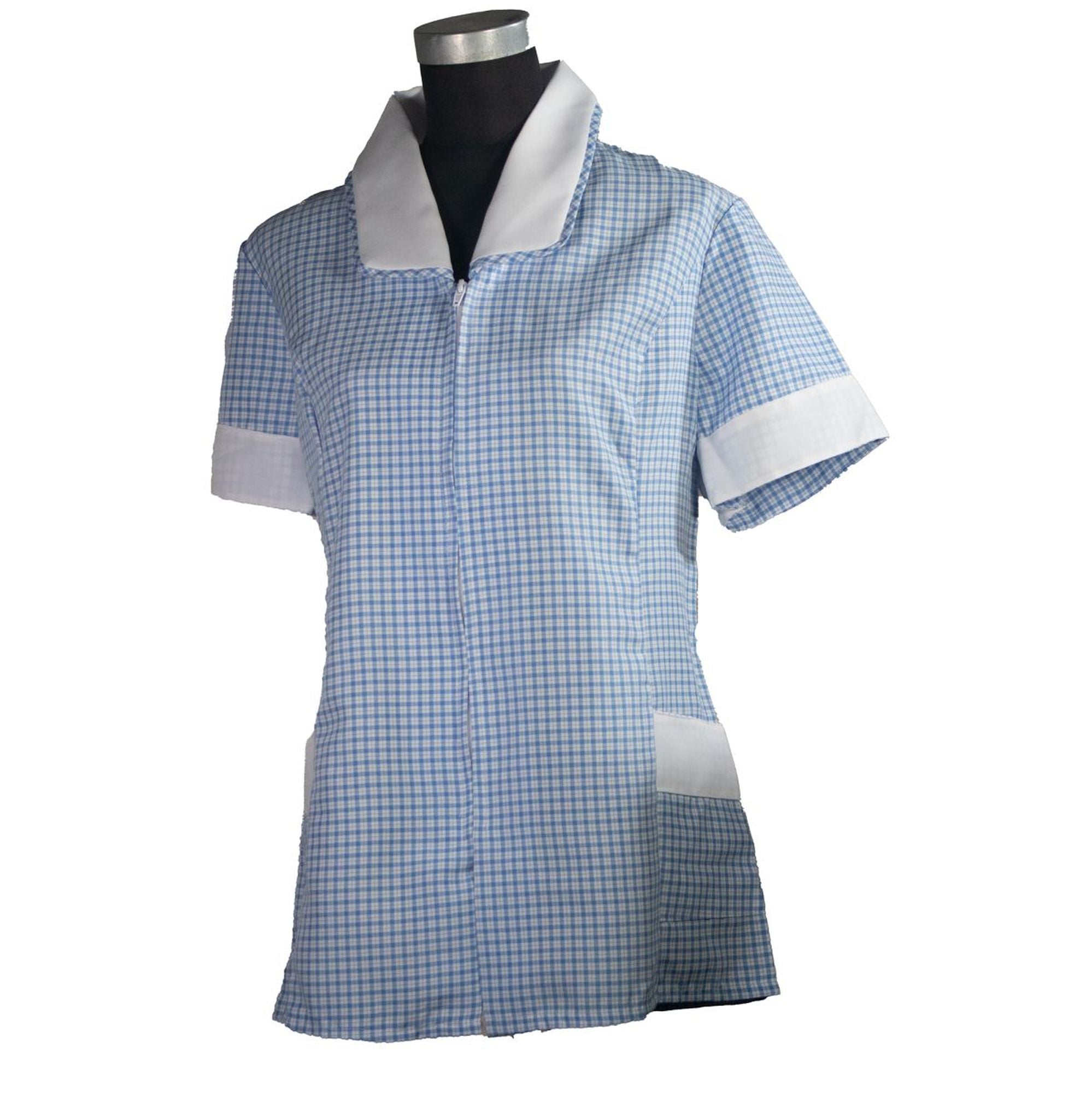 Delantal Chaqueta Ecclenan Tela Escocesa