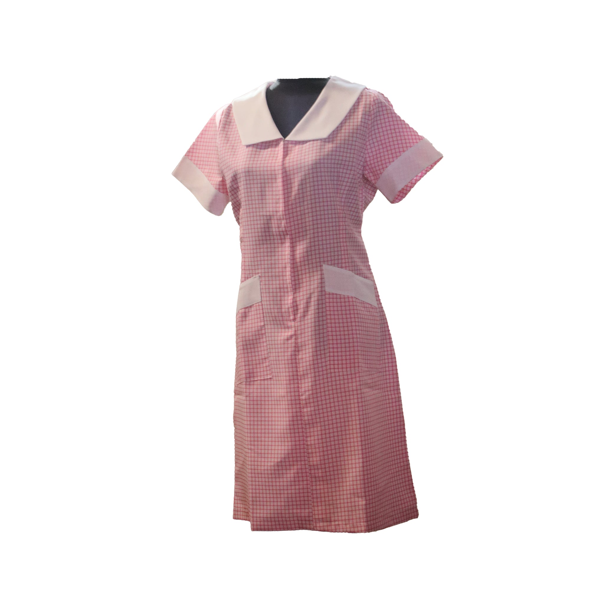 Delantal Asesora Del Hogar Tela Escocesa Ecclenan